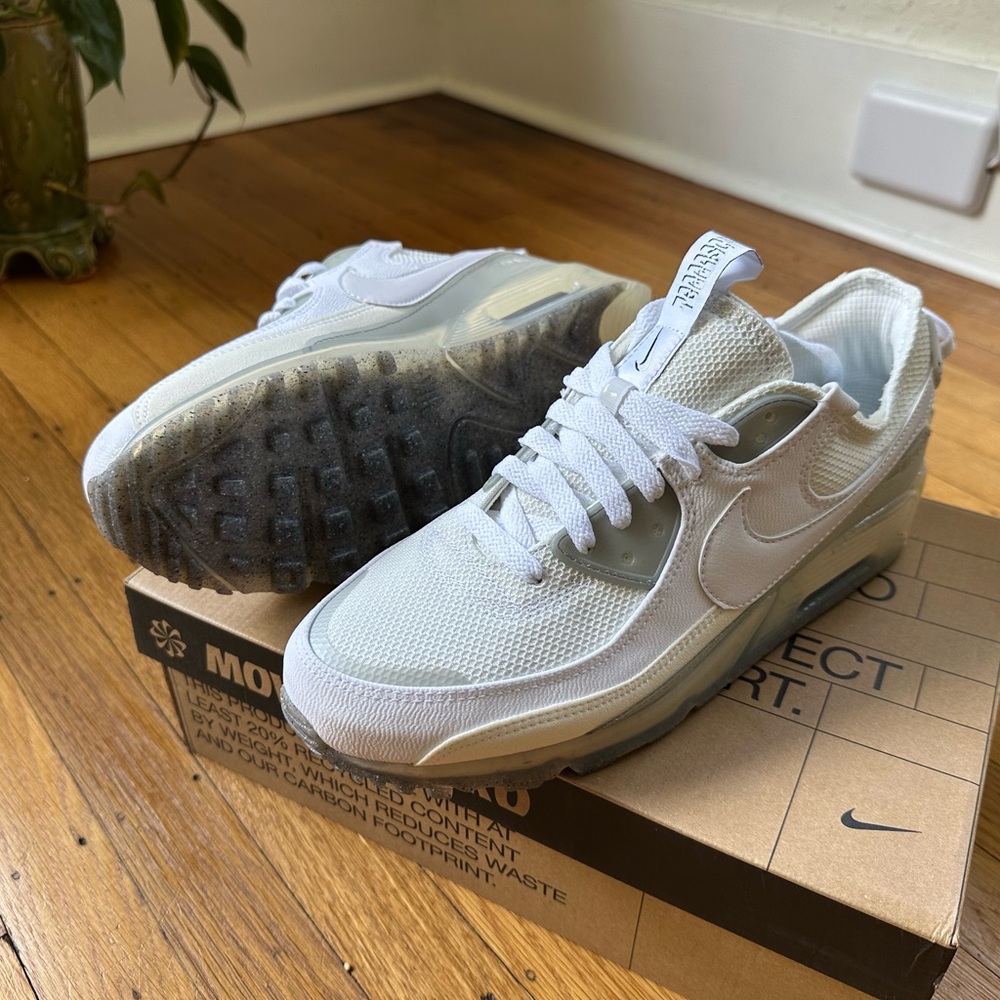 Air Max Terrascape 90 “Triple White” - Size 10.5